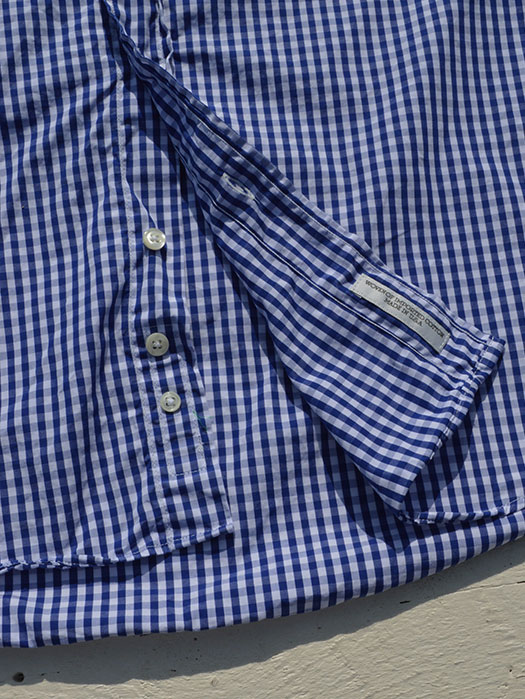 NAT-U-RAL別注　STANDARD FIT BUTTON DOWN STIRT　(Gingham Check)