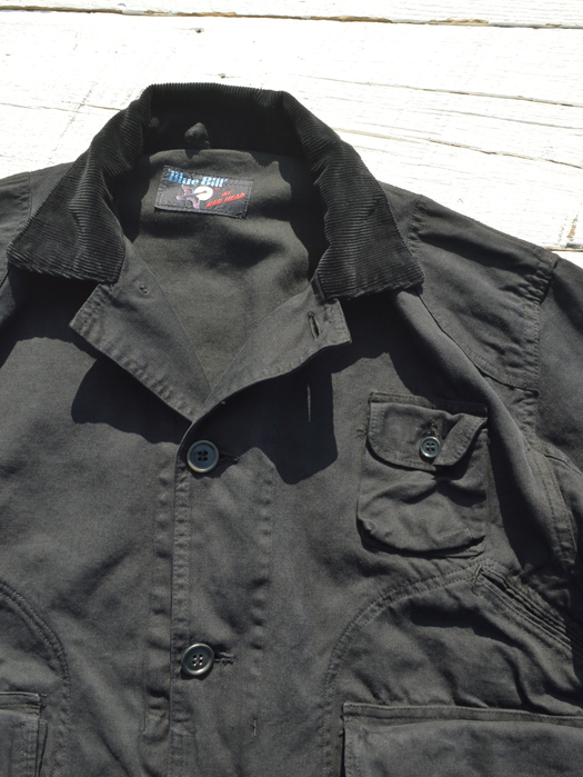 【Behind The River】 B.B.V Hunting Jacket (Black Dye) “L-XL”