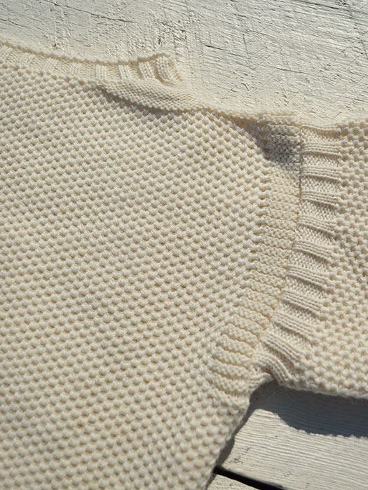 【Le Tricot De La Mer】 Guernsey Honey Comb