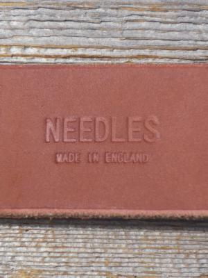 【Martin F.for Needles】　Quick Release Belt　(Suede / Wide)