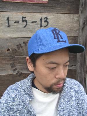 BALL CAP　(ARKANSAS TRAVELLERS)　(8oz Denim)　　